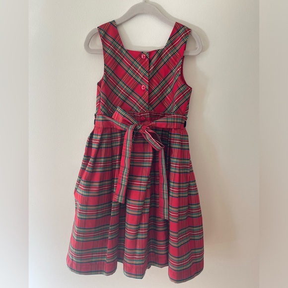 Girls size 4 tartan pattern holiday dress - Picture 2 of 7